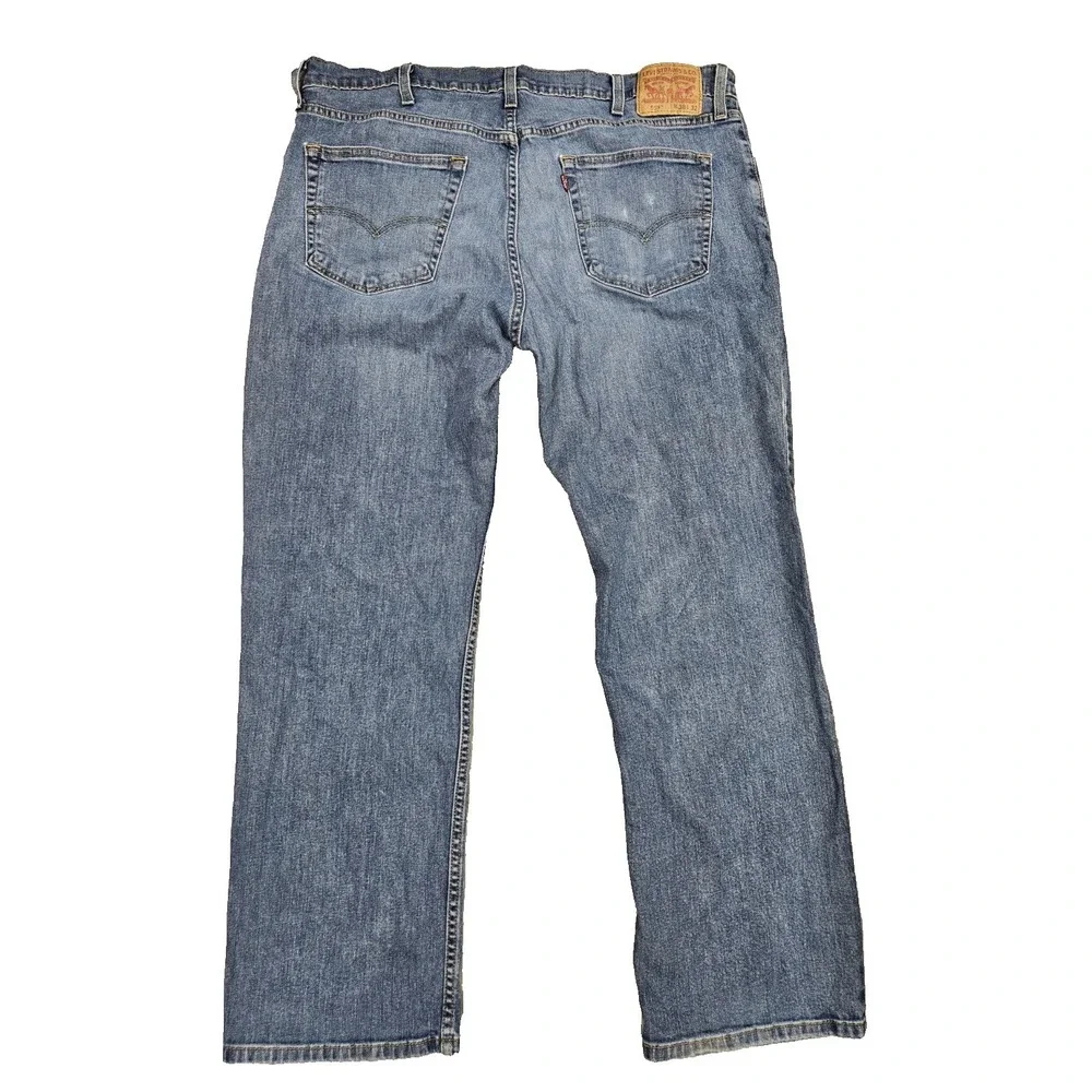 Levi's 559 Mens 38x32 Jeans Relaxed Straight Leg Blue Denim Pants Casual